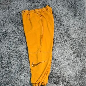 Men’s Nike Mustard Yellow Cozy joggers
